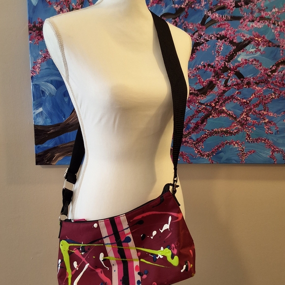 Victoria's Secret Artistic Multicolor Crossbody Bag - Picture 3 of 8